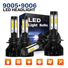 For Honda Accord 1990-2007 Led Headlights High Low Beam Lights 4x Bulbs Kit