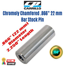 Cp Carillo Chromoly Chamfered .866 22 Mm Stock Pin For Mitsubishi 4b11t Evo 10
