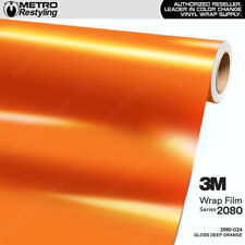 3m 2080 Gloss Deep Orange Vinyl Vehicle Car Wrap Decal Film Sheet Roll G24