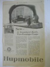 1923 Hupmobile Auto Swift Company Hams 2 Sided Antique Vintage Print Ad L050