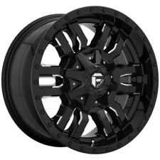 1 18 Inch Black Wheel Rim Fuel Offroad Sledge 18x9 D59518902645 5x5 5x4.5 Lug