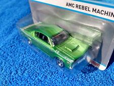Amc Rebel Machine Metal Diecast Toy Spectraflame Green Sealed