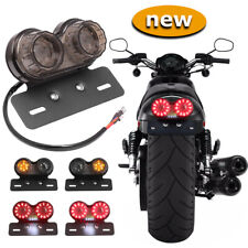 Universal Motorcycle Tail Lights Led Rear Brake Lamp Modification Indicators 12v