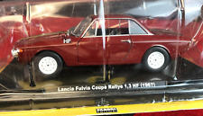 Nib Sealed Diecast Fabbri Editori Red 1967 Lancia Fulvia Coupe Rallye Hf 124