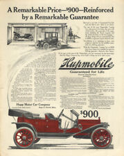 A Remarkable Price 900 A Remarkable Guarantee Hupmobile Ad 1910 Sep