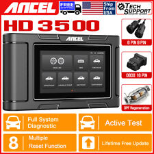 Ancel Hd3500 Pickup Light Truck Obd2 Scanner All System Diesel Diagnostic Tool