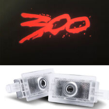 2x Hd Red 300 Car Led Door Laser Projector Lights For Chrysler 300 2005-2021