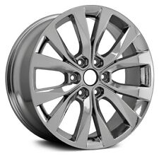 Wheel For 2015-2017 Ford F150 20x8.5 Alloy 6 V Spoke 6-135mm Light Pvd Chrome