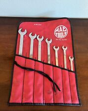 Mac Tools Usa 7pc Scl7lk Sae 12 Point Combination Long Reach Wrench Set Pouch