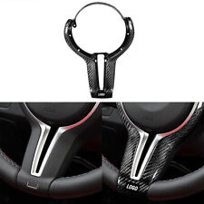 Real Carbon Fiber Steering Wheel Trim Replace Fit For Bmw M2 M3 M4 M5 M6 X5m F10