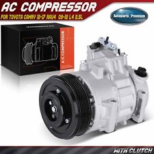 Ac Compressor With Clutch For Toyota Camry 2012-2017 Rav4 2009 2010-2012 L4 2.5l