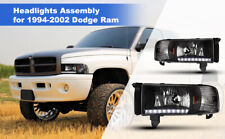 Fit For 1994-2002 Dodge Ram 1500 2500 3500 Led Headlights Corner Signal Lamps