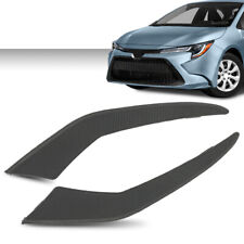Front Bumper Insert Fog Light Cover Fit For 2020-2022 Toyota Corolla Le Xle