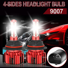 2x 9007hb5 Led Headlight Bulbs Kit 6500k White High Low Beam Light Super Bright
