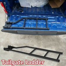 Universal Fit Tailgate Ladder Adjustable Rear Gate Step Ladders Sport Bar