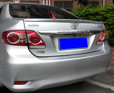 Abs Silver Rear Trunk Spoiler Wing For 2007-2013 Toyota Corolla Sedan 4-door