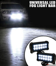 7 36w 12x Cree Led Light Bar Spot Beam Offroad Driving Work Fog Lamps Pair New