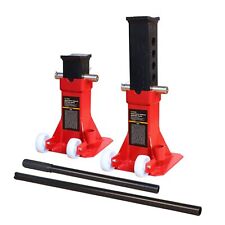 Tce 12 Ton 24000 Lb Torin Heavy Duty Jack Stands Pin Style Jack Stand Red