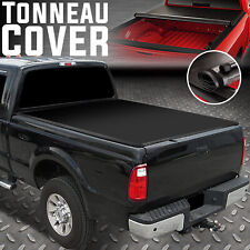 For 1999-2016 Ford Super Duty 8ft Truck Bed Soft Vinyl Roll-up Tonneau Cover