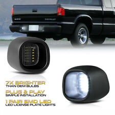 For Chevy S10 Gmc Sonoma Blazer Jimmy Smd Led License Plate Light Tag Lamp Ea