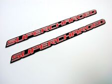 2 Pontiac Gto Grand Prix Gtp Supercharged Emblems Red