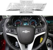 1 Bling Steering Wheel Bowtie Emblem Overlay For Chevy Equinox Malibu Silverado