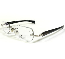 Gold Wood Eyeglasses Frames R22 18 Cm35 Genuine Horn Rimless 50-18-130