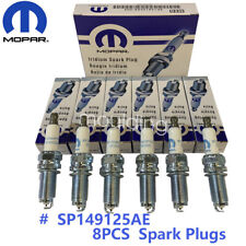 Oem 6x Mopar Iridium Spark Plugs Sp149125ae For 2011-2021 Dodge Jeep 3.6l Engine