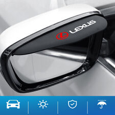 2x Rear View Mirror Rain Board Eyebrow Guard Sun Visor Car Accessories For Lexus