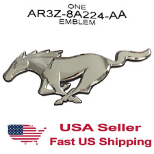 Front Grille Emblem 8 Chrome Running Horse For Ford Mustang 2010 - 2014