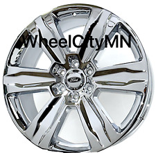 22 Chrome Oe 10004 Replica Platinum Wheels Fits 2004 2023 Ford F150 6x135 44