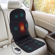 Massage Seat Cushion Cover With Heat Back Massager Chair For Home And Car Use