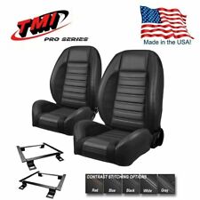 Tmi Pro Series Sport R Complete Bucket Seat Set For 1962-67 Chevy Ii Wbuckets