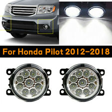 Lr Pair Of Led Bumper Lamp Front Fog Light For Honda Pilot 12 13 14 15 16 17 18