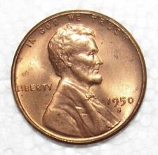  1950 S Lincoln Wheat Cent Gem Bu 1c Brilliant Uncirculated From Obw Rolls