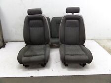 87-93 Ford Mustang Hatchback Cloth Seats Drivers Bent See Pics Lx Fox Body G...