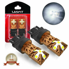 Lasfit 3156 3157 Led Reverse Backup Light Bulb Lamp Cool White Super Bright 2pcs