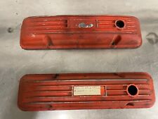 Vintage Pair Of Moon 1955-1958 Chevy Valve Covers 283