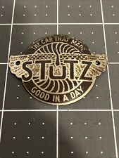 Stutz The Car That Made Good In A Day Auto Headlight Or Radiator Emblem Badge