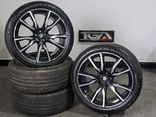 22 Genuine Oem Bmw 755m X7 G07 Alloy Wheels Tyres 8074221 8090108