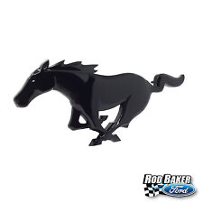 Oem 2015 - 2019 Ford Mustang Black Pony Grille Running Horse Emblem Badge