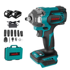 1200nm Cordless Electric Impact Wrench 12 High Power Driver 2li-ion Battery