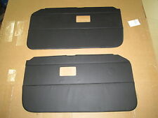 New Door Panel Set For Mgb Roadster And Gt 1968 1969 Black Made In The Uk