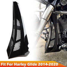 Fits For Harley Road Street Glide Flhx 201421 Custom Black Chin Spoiler Scoop
