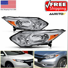 Auxito Headlights Assembly Set Fits For 2016 2017-2018 Honda Hr-v Left Right