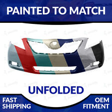 New Painted 2007-2009 Toyota Camry Baselexlehybrid Unfolded Front Bumper