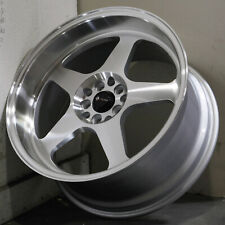18x9 Silver Machined Wheels Vors Sp1 5x112 35 Set Of 4 73.1