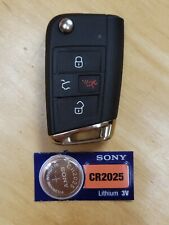 Genuine 4 Button 2018-2020 Vw Volkswagen Flip Key Remote 5g6959752de Nbgfs125c1