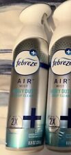 One Febreze Air Freshener Heavy Duty Spray Odor Fighter Crisp Clean 8.8 Oz