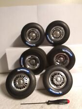 114 Alloy Wheels And Tires For Rc Semi Truck Fits Tamiya
